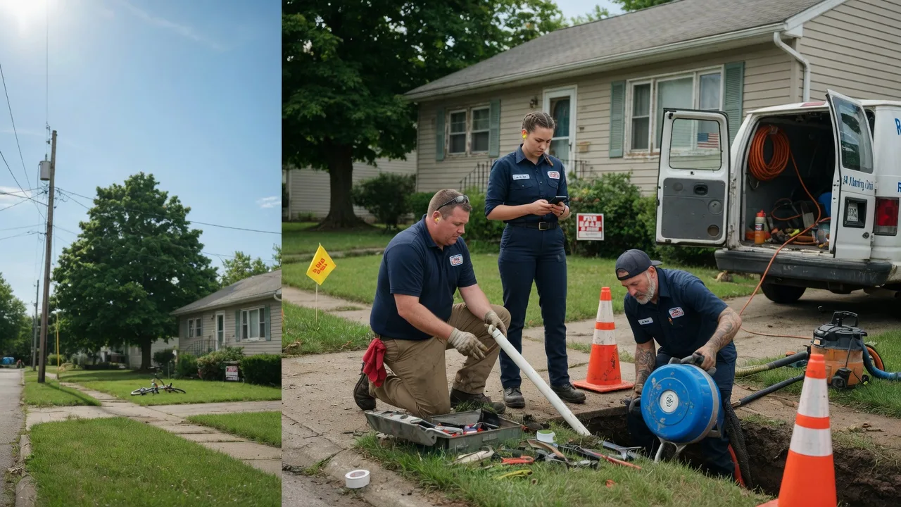 Sewer Line Repair in Glen Easton, WV near me